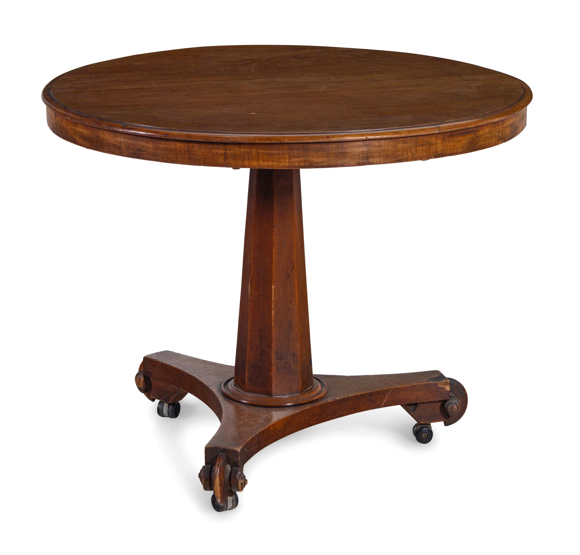 An Empire Mahogany Center Table