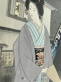 Jinbo Tomoyo 神保朋世 浮世绘三幅 (Japanese b.1902-d.1994)