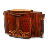 An Art Deco Style Console Cabinet