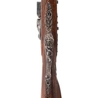 Contemporary Flintlock Jaeger Rifle with Actaeon and Diana Motifs