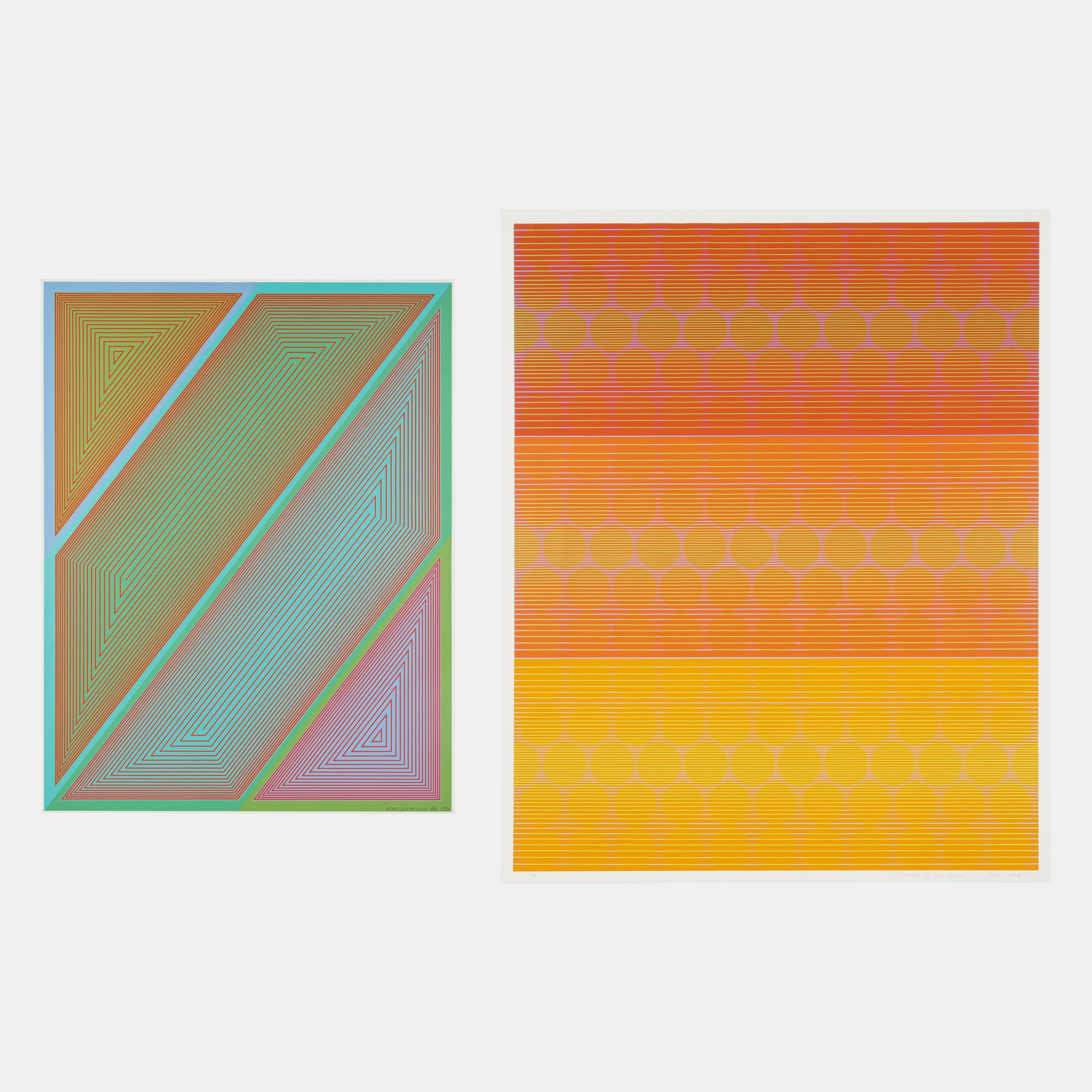 Two Works by Richard Anuszkiewicz and Julian Stanczak