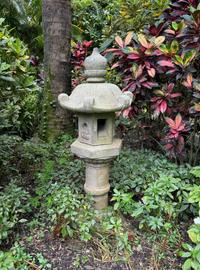 A Japanese Stone Lantern, Kasuga Toro, Edo Period