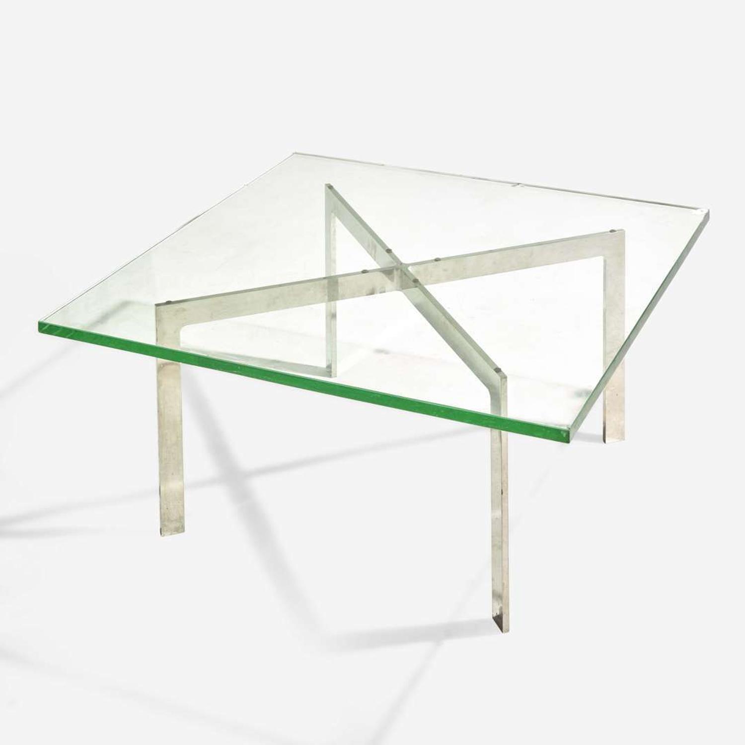 Early Barcelona Coffee Table USA, circa late 1940s