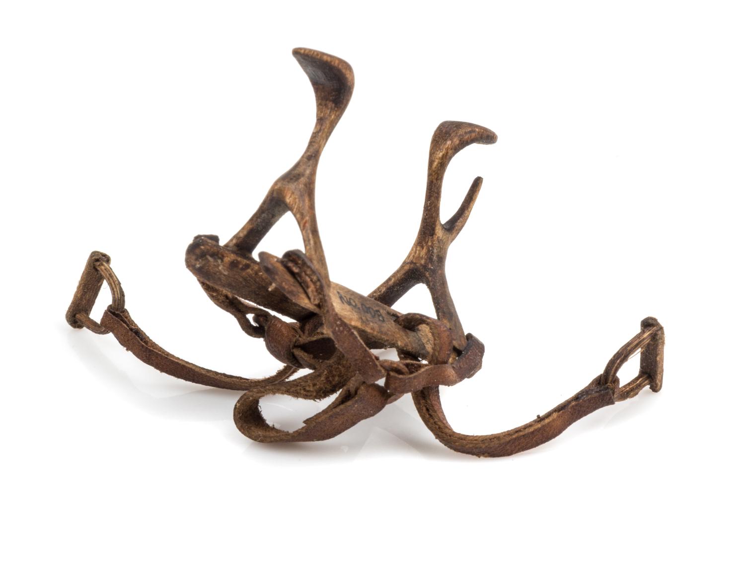 A Group of Nine Miniature and Diminutive Leather Saddles Length of longest 5 inches. — Various Makers