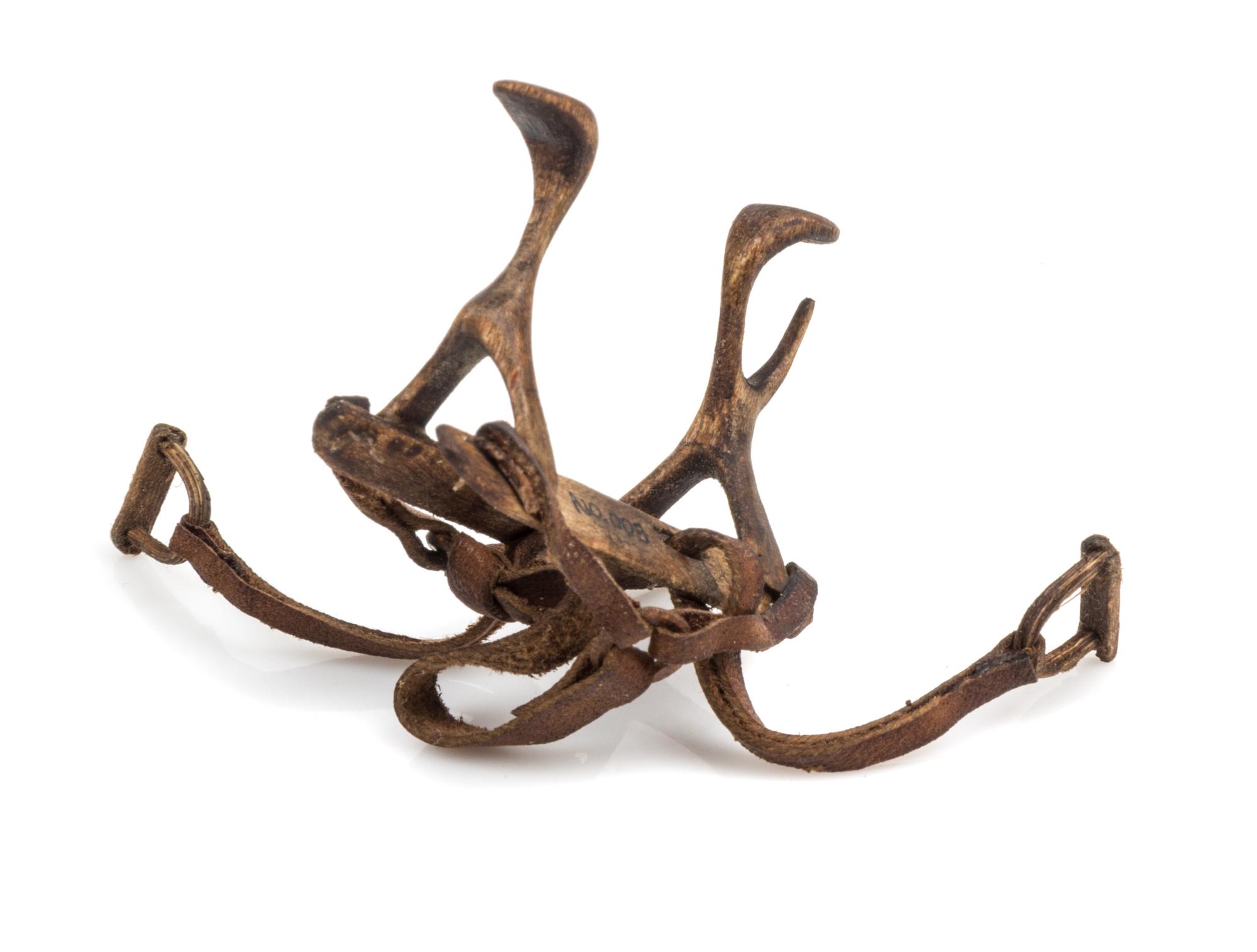 A Group of Nine Miniature and Diminutive Leather Saddles Length of longest 5 inches. — Various Makers