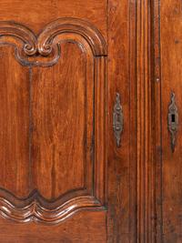 A French Provincial Carved Walnut Buffet à Deux Corps