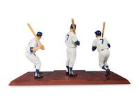 A Mickey Mantle Career Tribute Danbury Mint Figure Display,