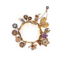 YELLOW GOLD CHARM BRACELET