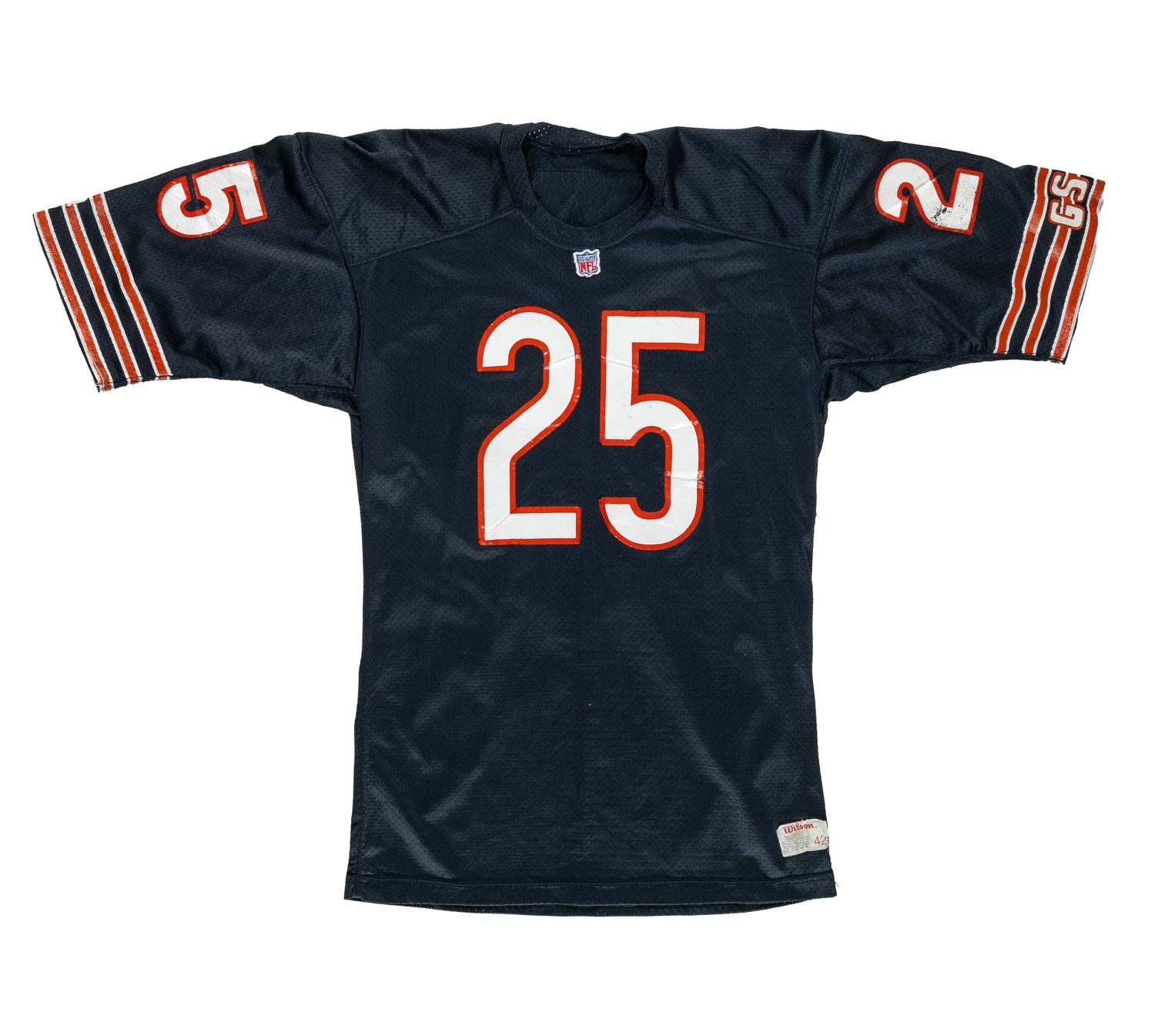 A 1992 Brad Muster Chicago Bears Game Worn Jersey