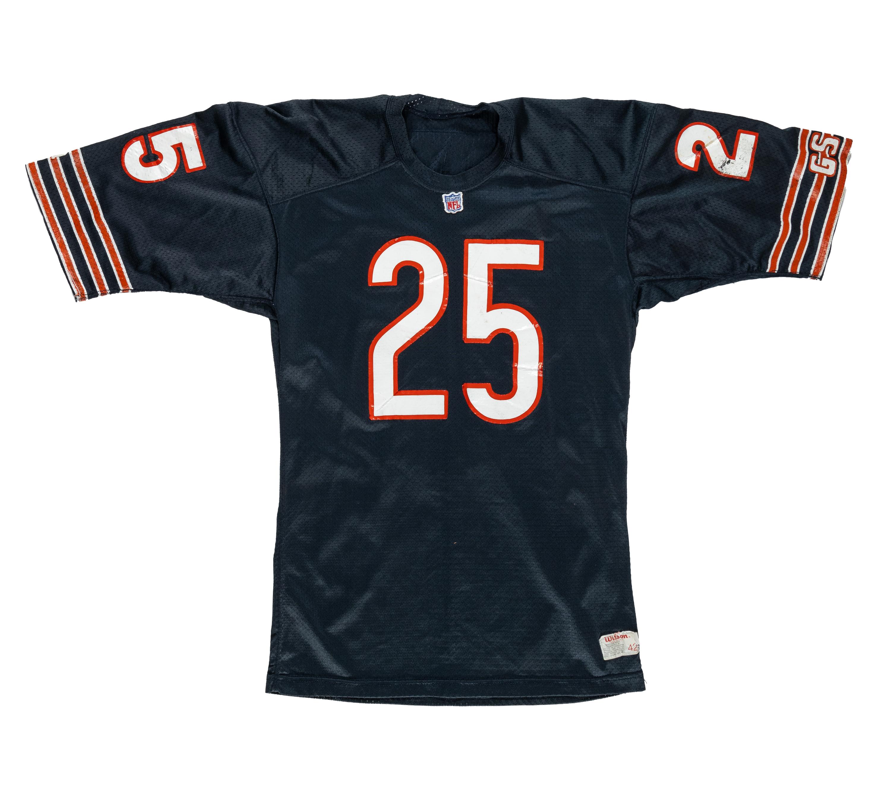A 1992 Brad Muster Chicago Bears Game Worn Jersey