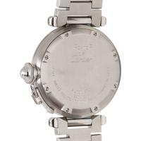 CARTIER, STAINLESS STEEL 'PASHA C MERIDIAN GMT' WATCH