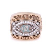 A University of North Carolina Football 2001 Peach Bowl Championship Salesmans Sample Ring