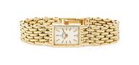 A 14 Karat Yellow Gold Wristwatch, Concord, 24.50 dwts.