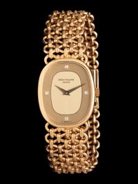 PATEK PHILIPPE, 18K YELLOW GOLD 'ELLIPSE' WATCH
