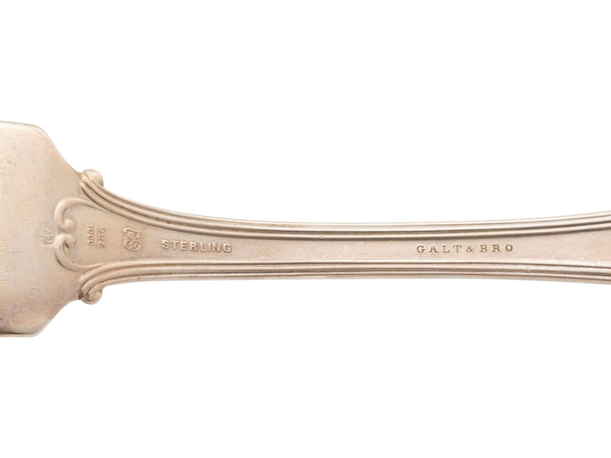 An American Silver Flatware Service