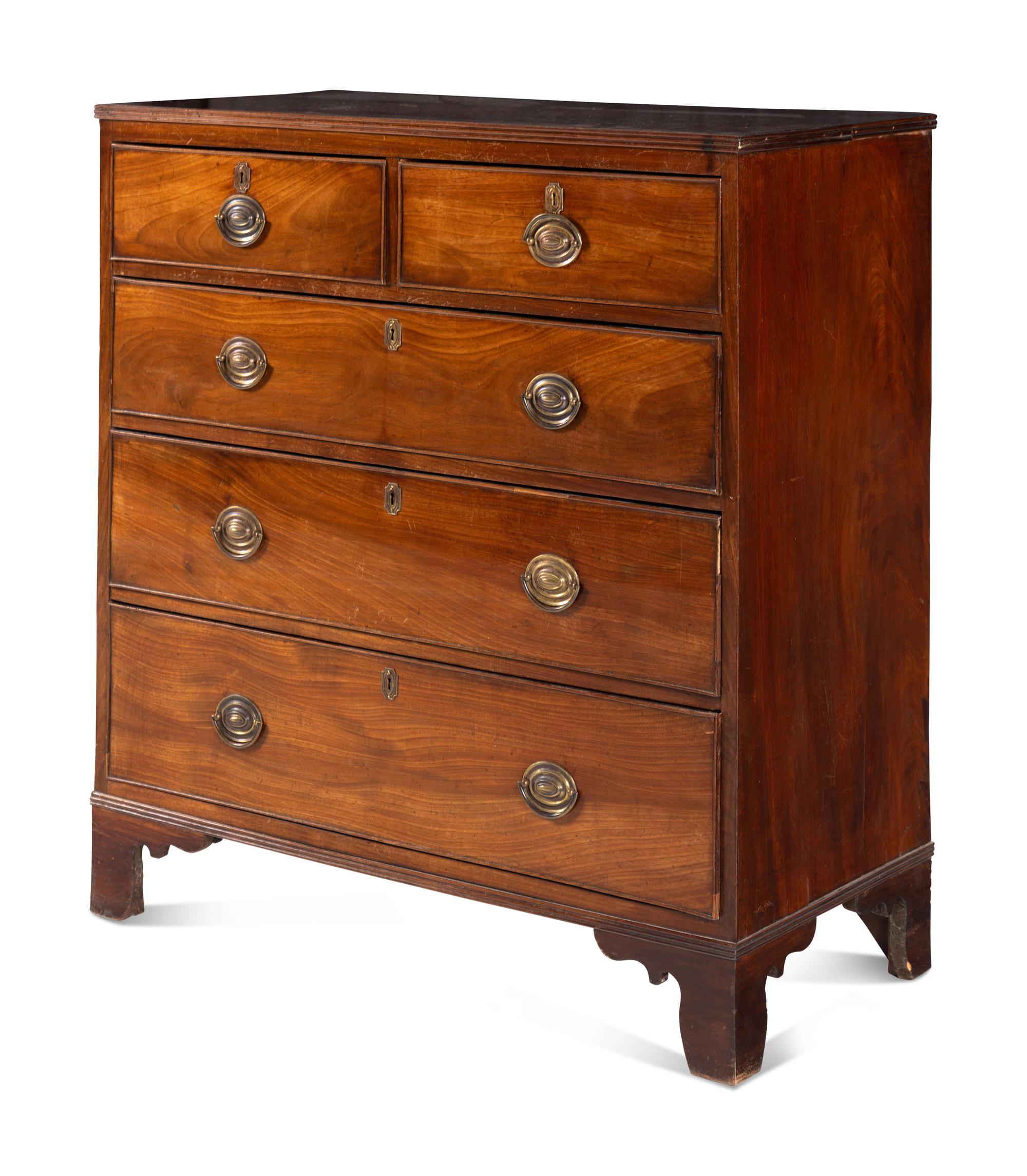 A Regency Mahogany Chest of Drawers