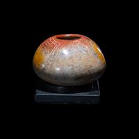A Chavin Steatite Carved Vessel