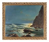 Seascape and Cliff