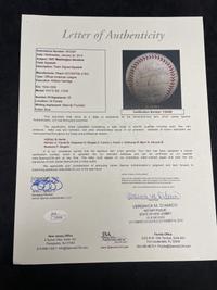 A 1937 Washington Senators Team Signed Autograph Baseball Including Bucky Harris (JSA Letter of Authenticity),