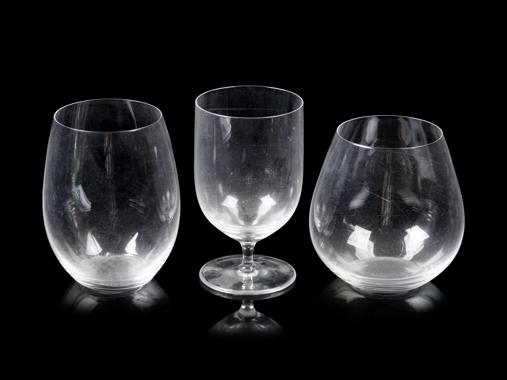 A Collection of Riedel Glassware