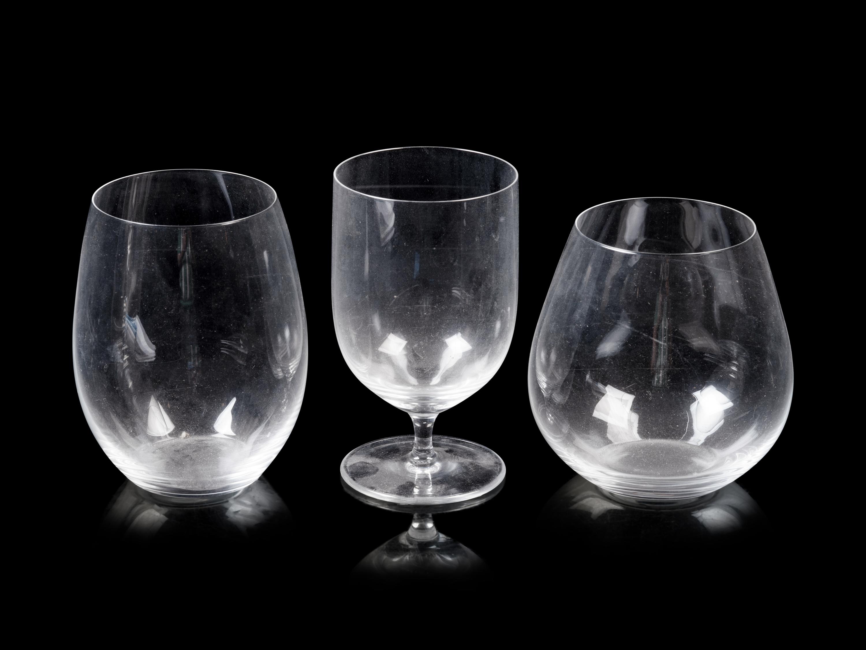 A Collection of Riedel Glassware