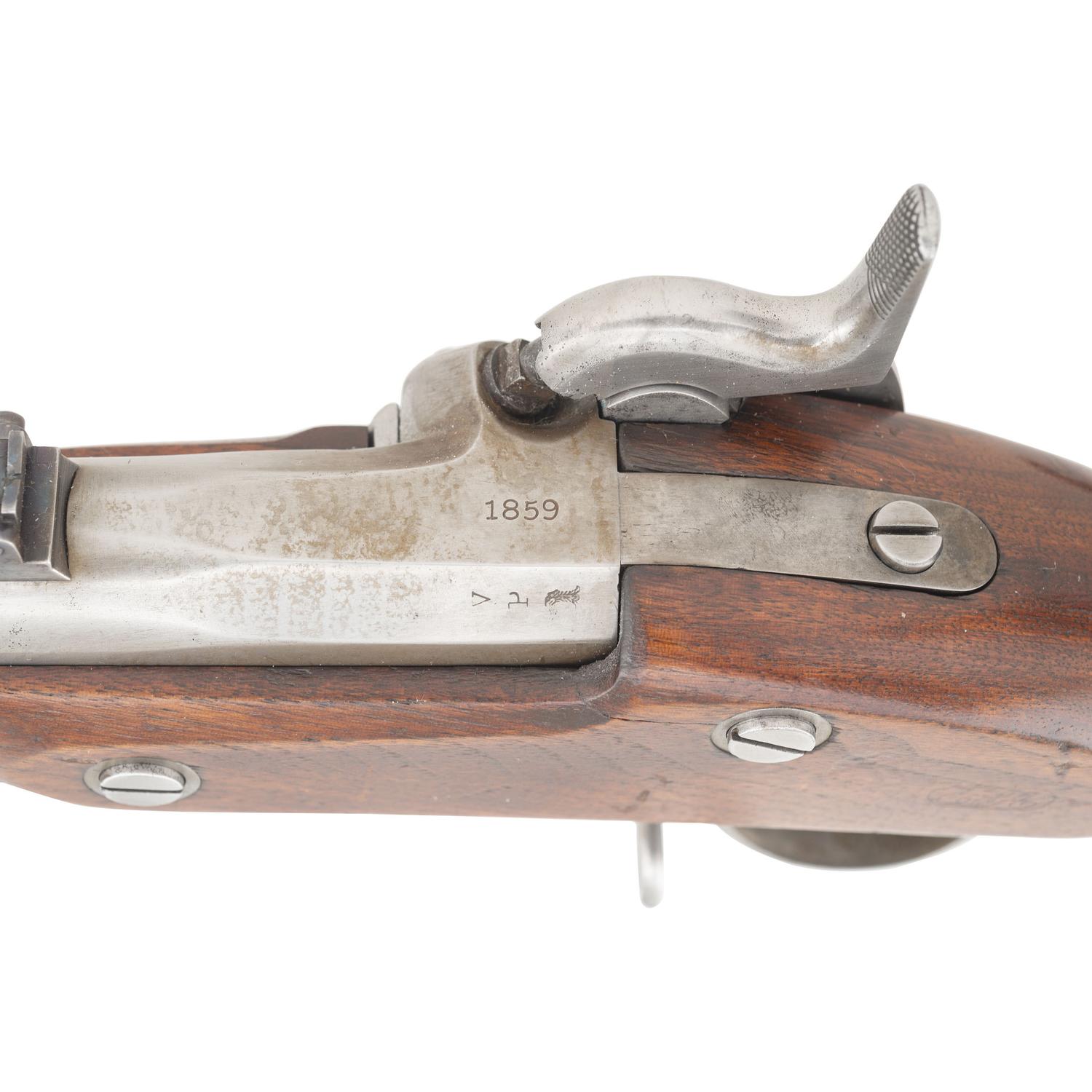 US Model 1858 Type II Springfield Cadet Rifle Musket Dated 1858