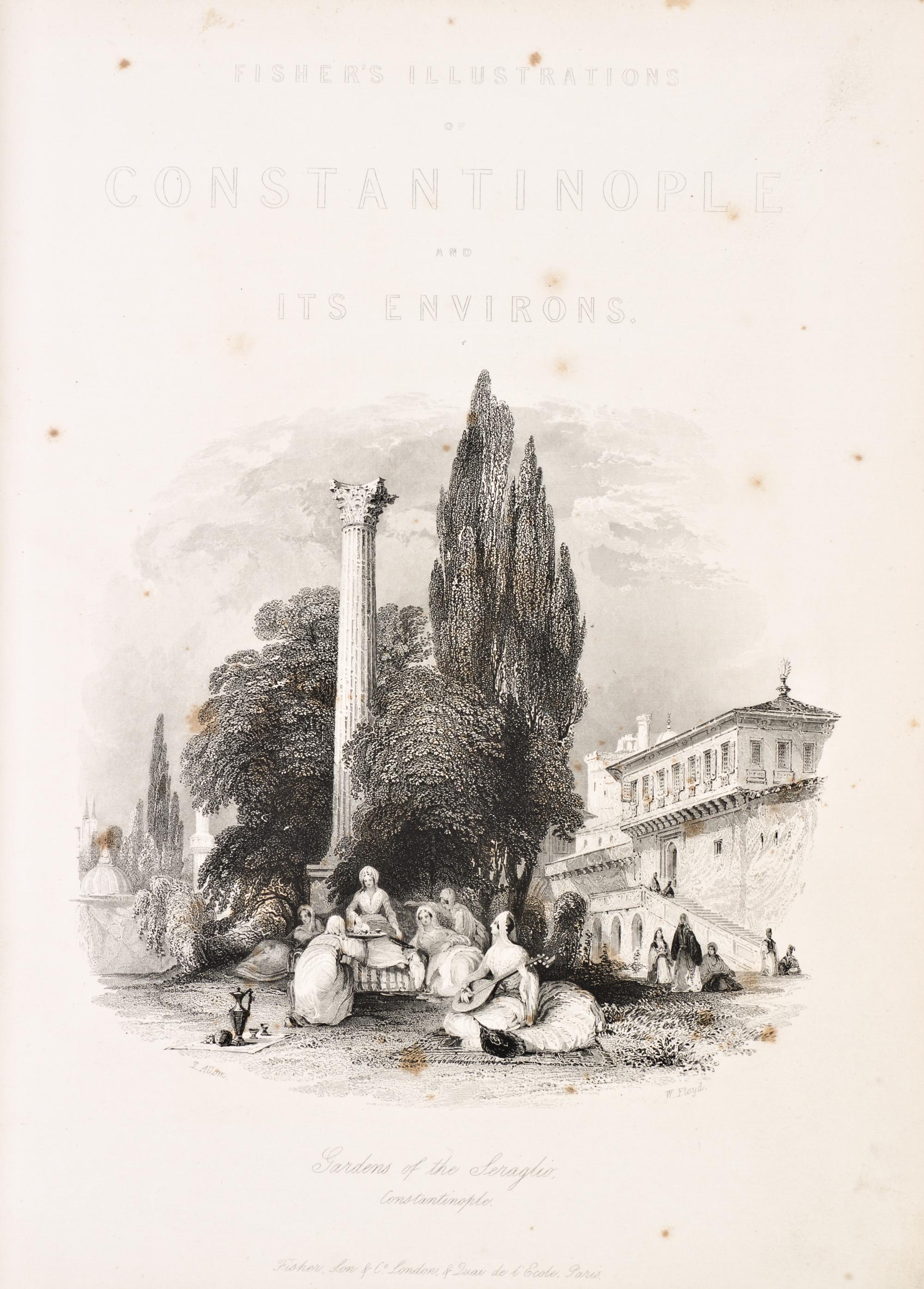 (MIDDLE EAST) WALSH, ROBERT. Constantinople and the Scenery of the Seven Churches of Asia Minor. London, [c. 1839]. 2nd series only.