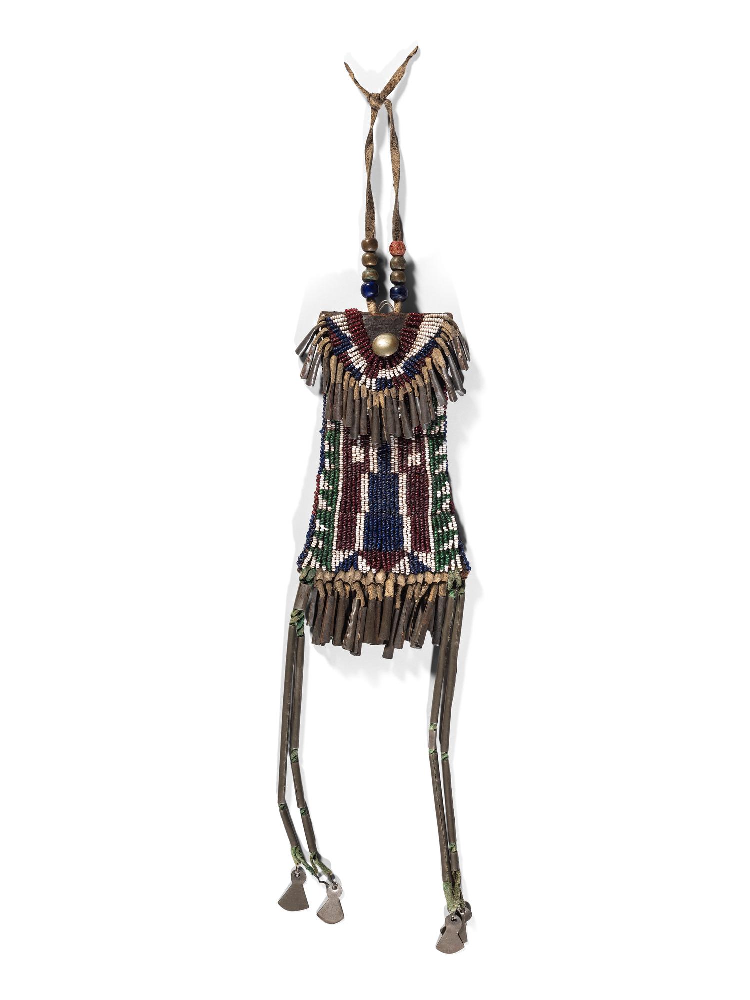 Kiowa Beaded Strike-a-Light Case