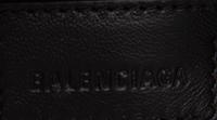 BALENCIAGA, WHITE MEDIUM CITY BAG WITH CHARMS