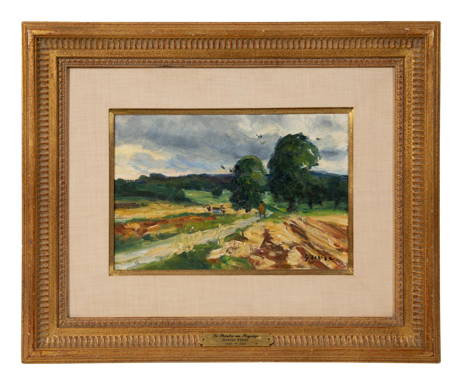 Le peintre au paysage