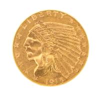 United States of America (1915), Gold $2.50 Quarter Eagle — Gold Quarter Eagle $2.50