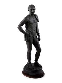 A Graeco-Roman Patinated Resin Figure of Hermes after the Antique