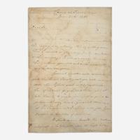 [American Revolution] Greene, Nathanael Autograph letter, signed
