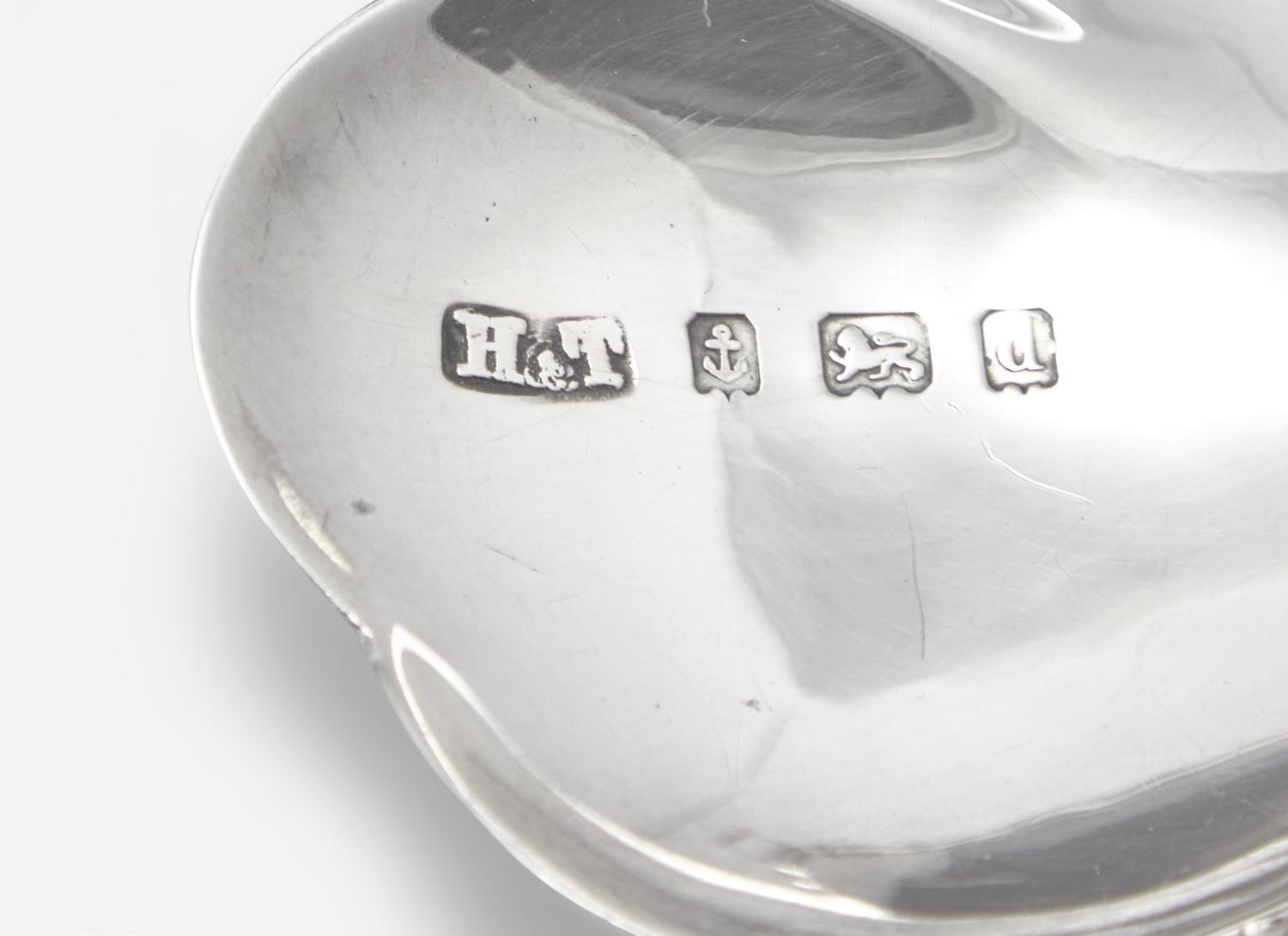 A Group of Contemporary English Silver Table Articles
