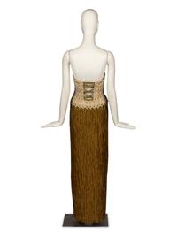 Mary McFadden Strapless Gown and Bolero