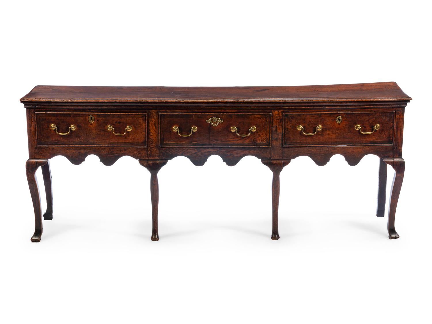 A George I Oak Server