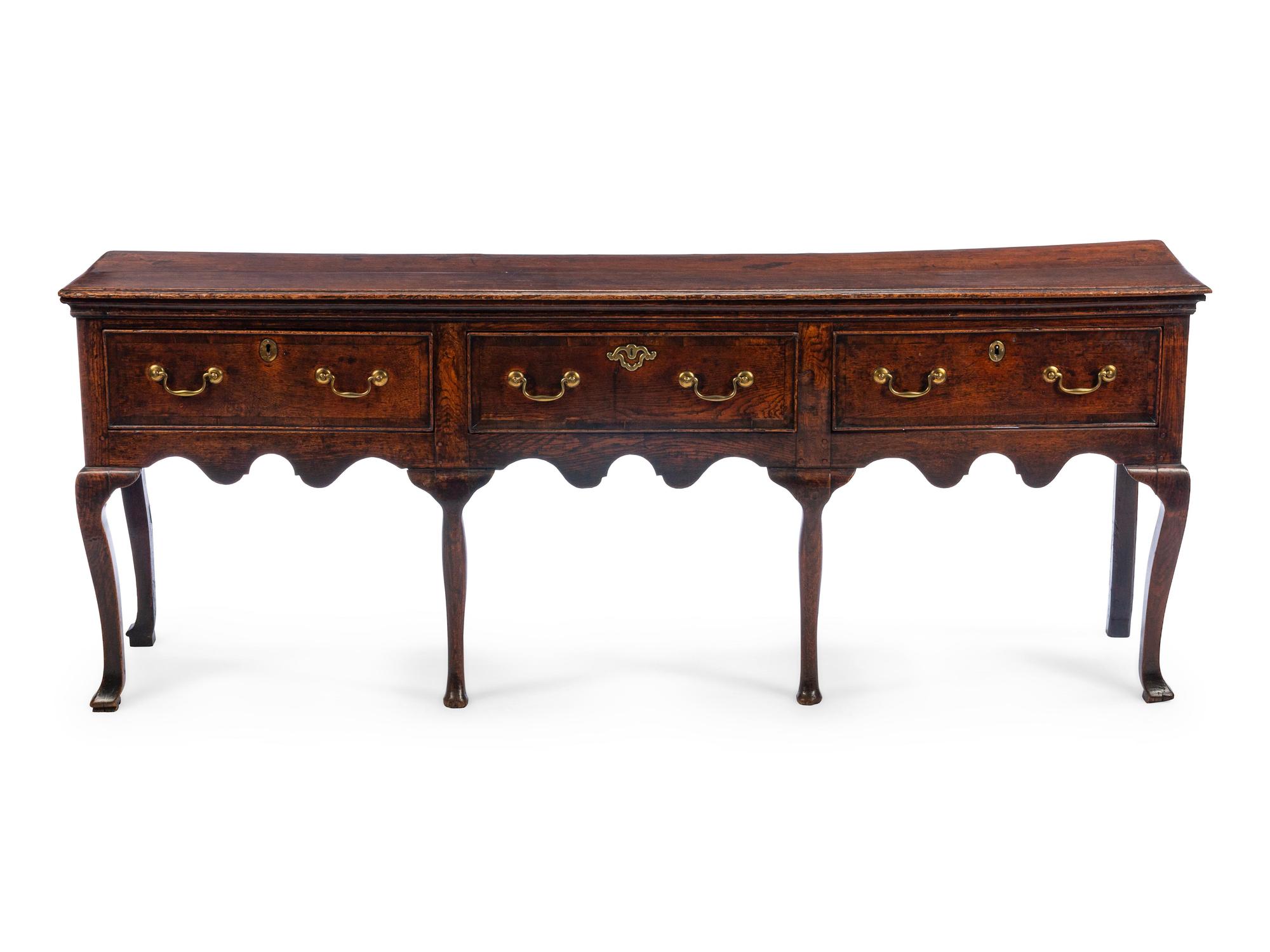 A George I Oak Server