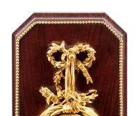 A French Gilt Bronze and Walnut Barometer