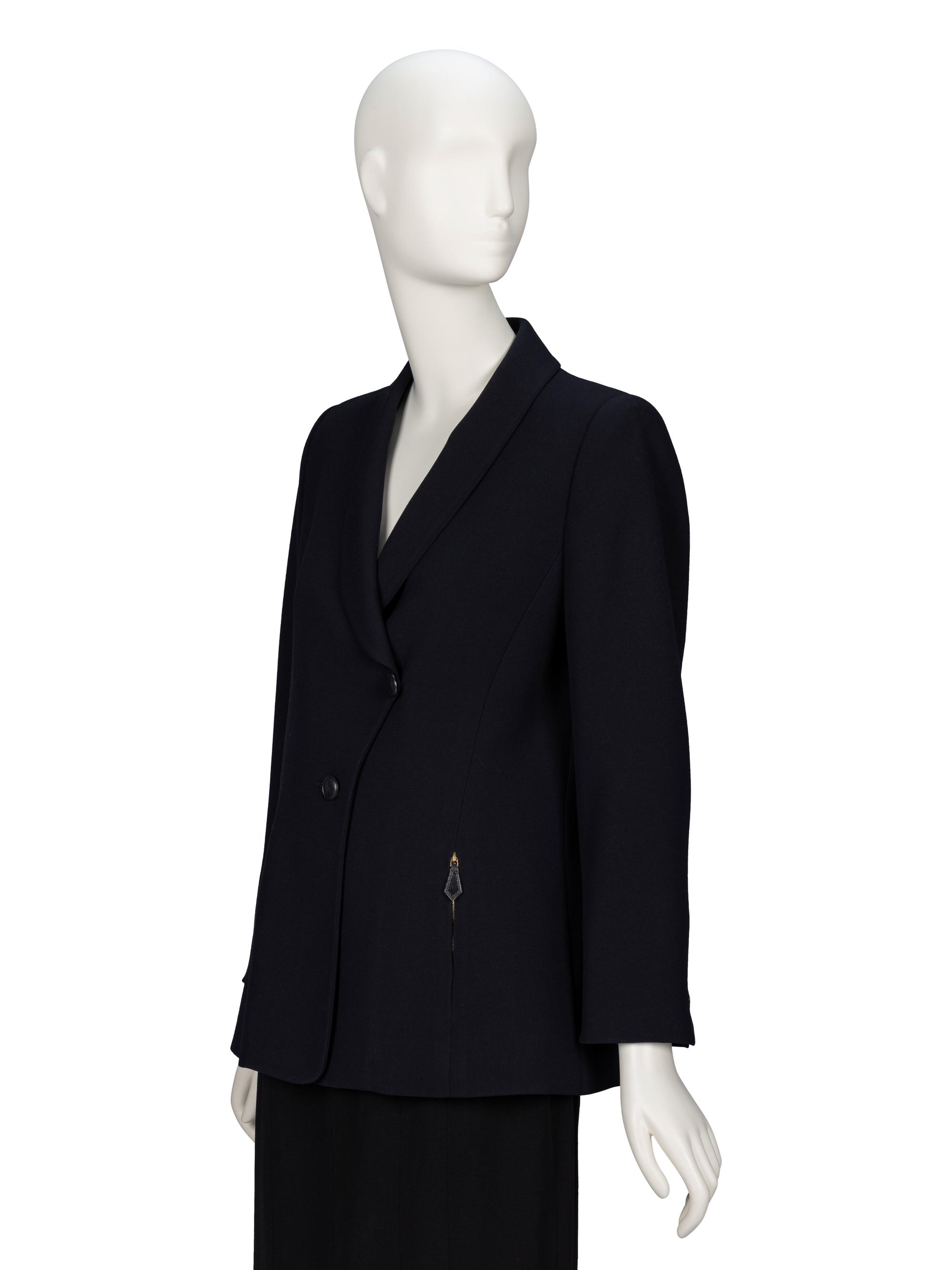 Hermès, Tailored Navy Blazer