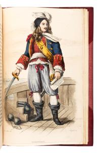 [BINDINGS]. JAMES, George Payne Rainsford ("G.P.R. James") (1799-1860). The Life and Times of Louis the Fourteenth . London: Richard Bentley, 1838-1839.