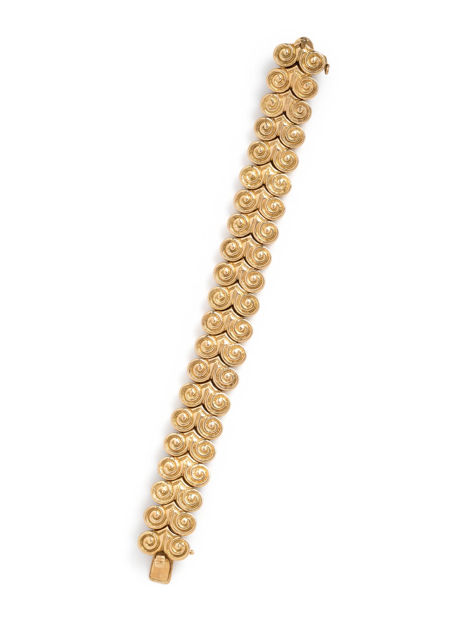 YELLOW GOLD BRACELET