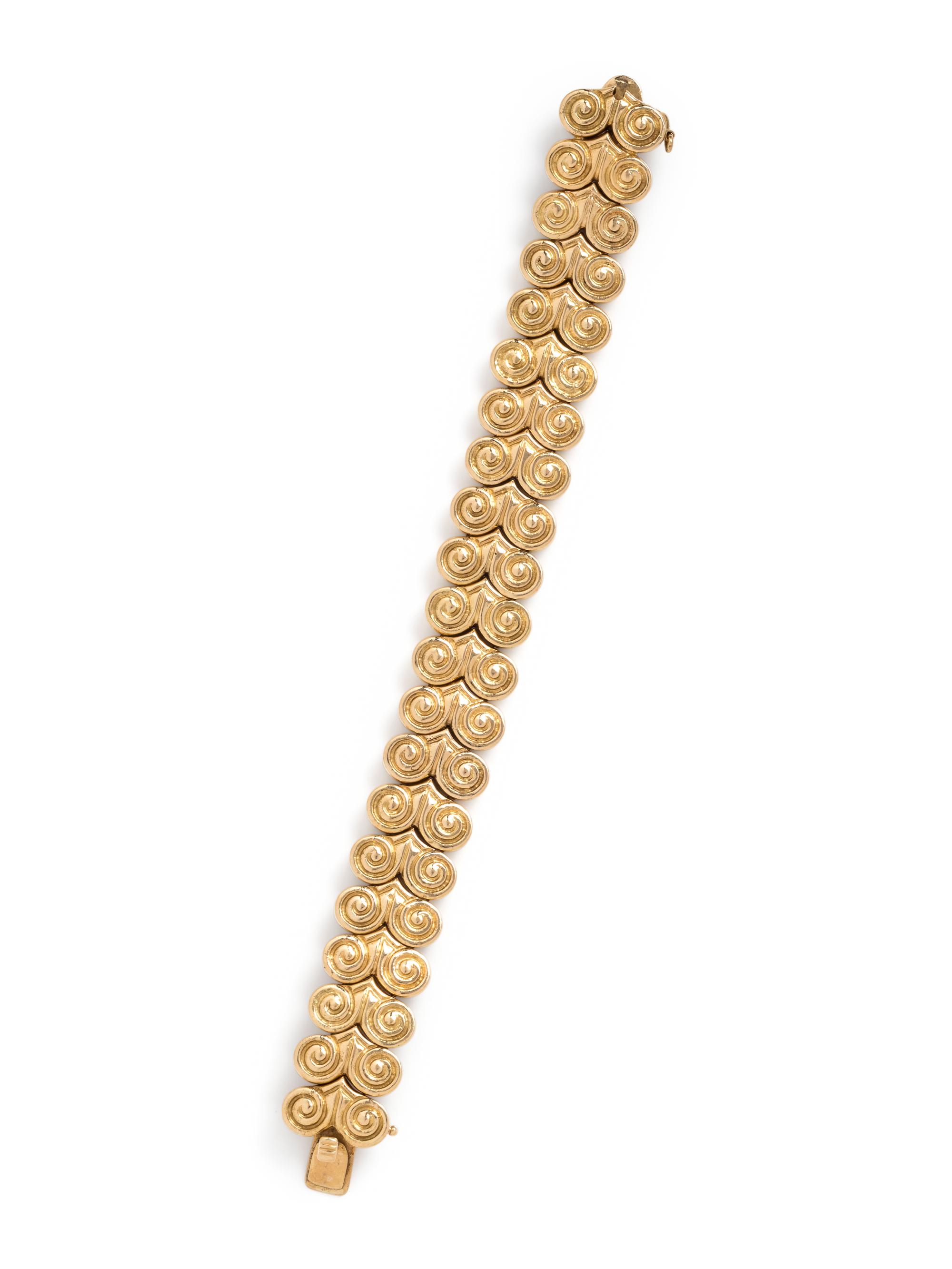 YELLOW GOLD BRACELET