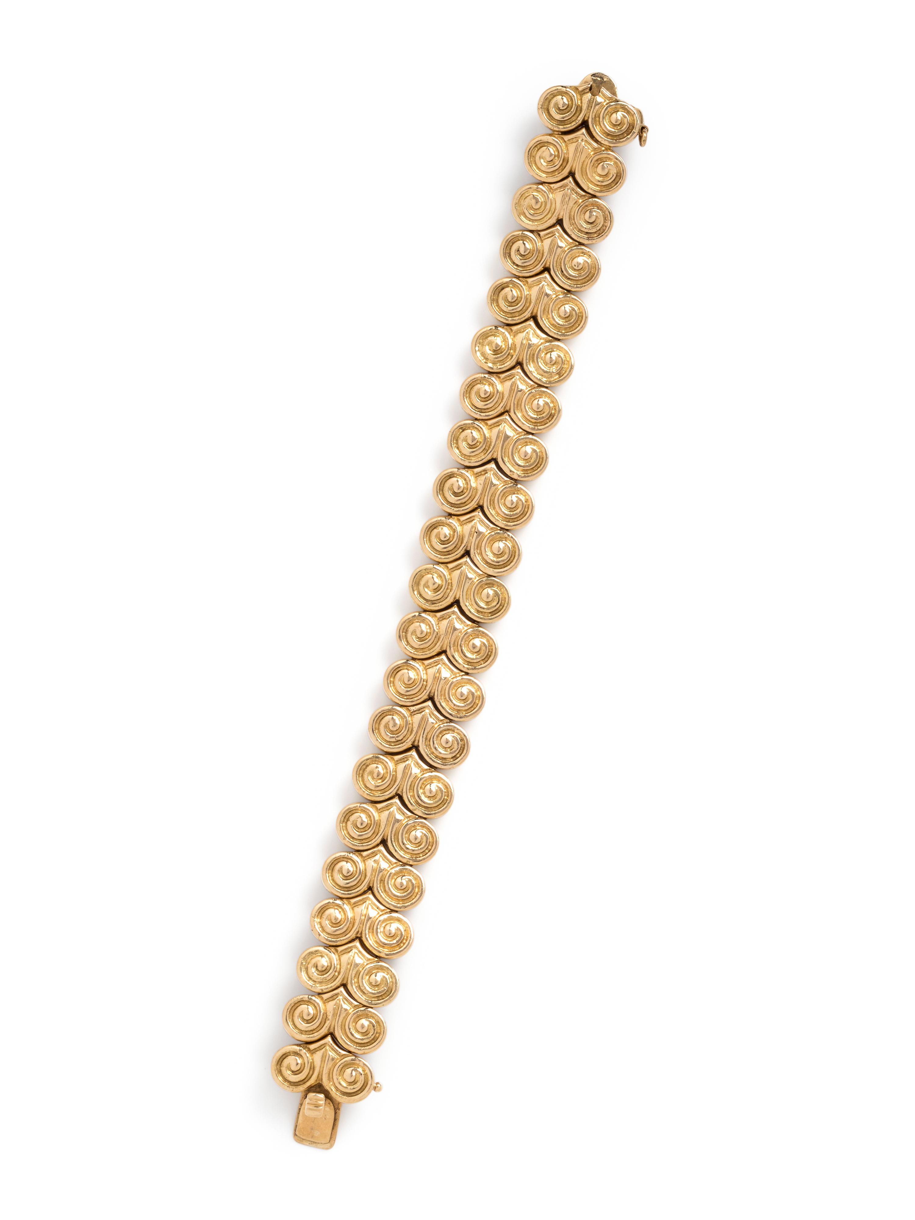 YELLOW GOLD BRACELET