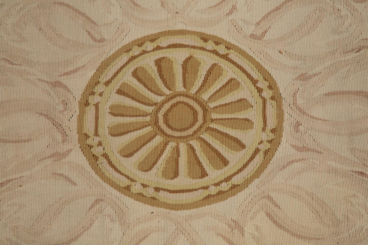 An Aubusson Style Wool Rug