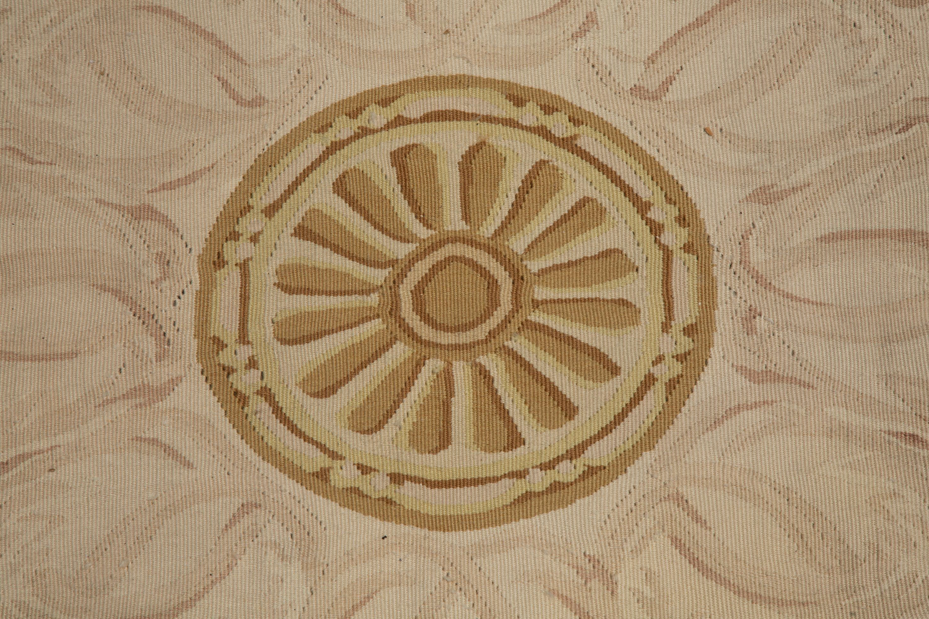 An Aubusson Style Wool Rug