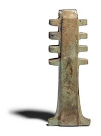 An Egyptian Faience Djed Pillar