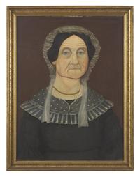 American School 19th Century, A Portrait of a Lady