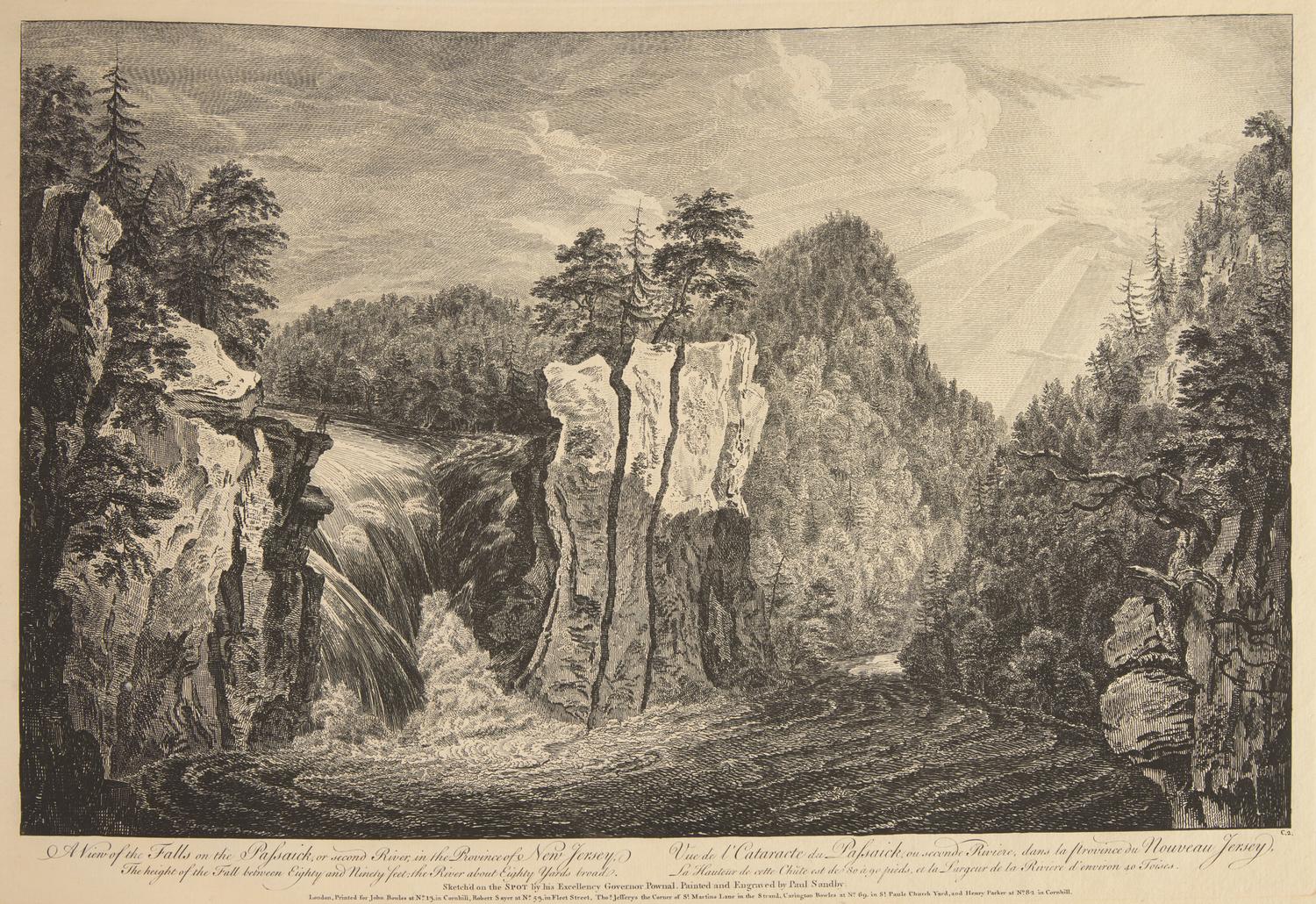 [American Views] Pownall, Thomas, and Paul Sandby. Scenographia Americana