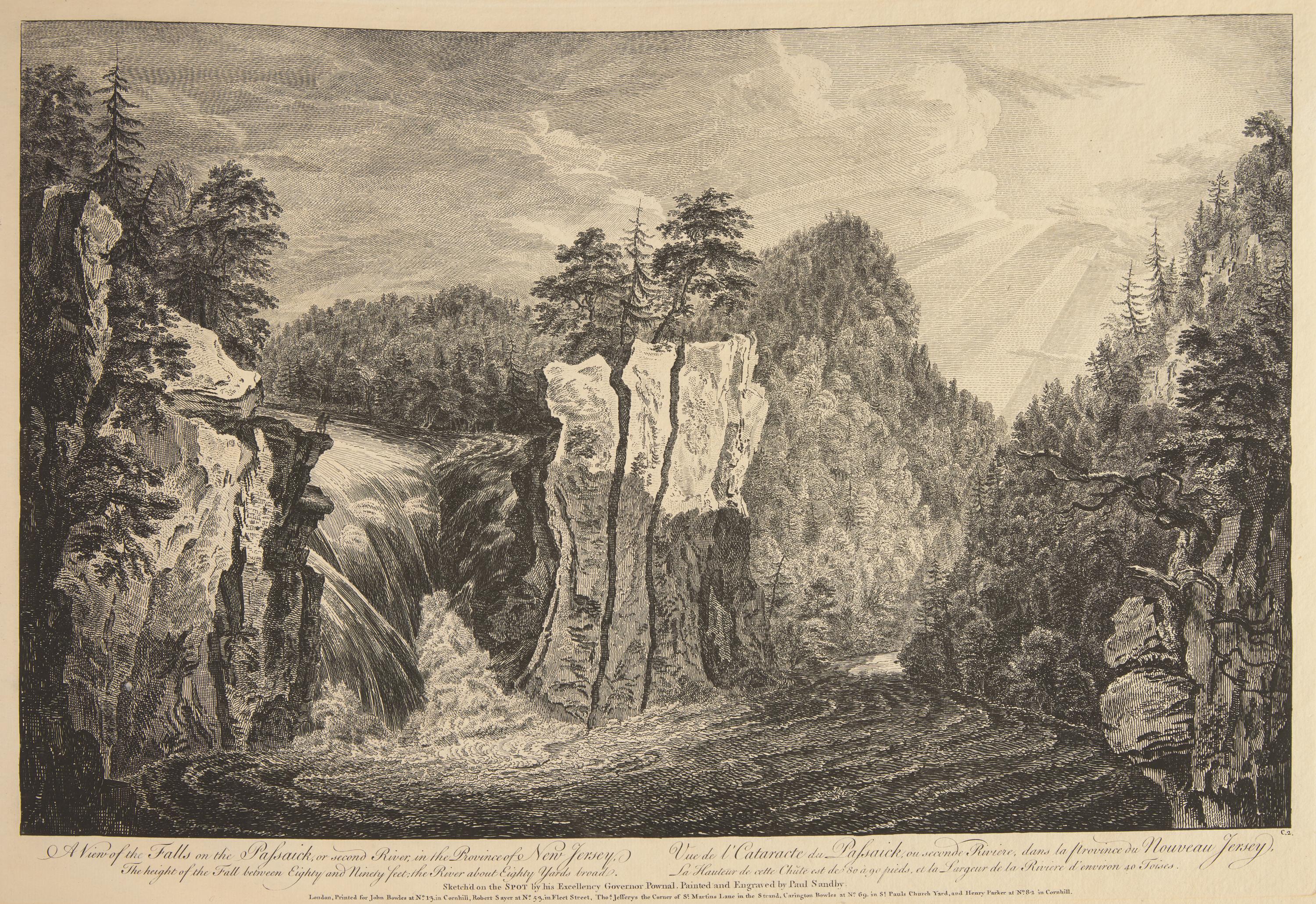 [American Views] Pownall, Thomas, and Paul Sandby. Scenographia Americana