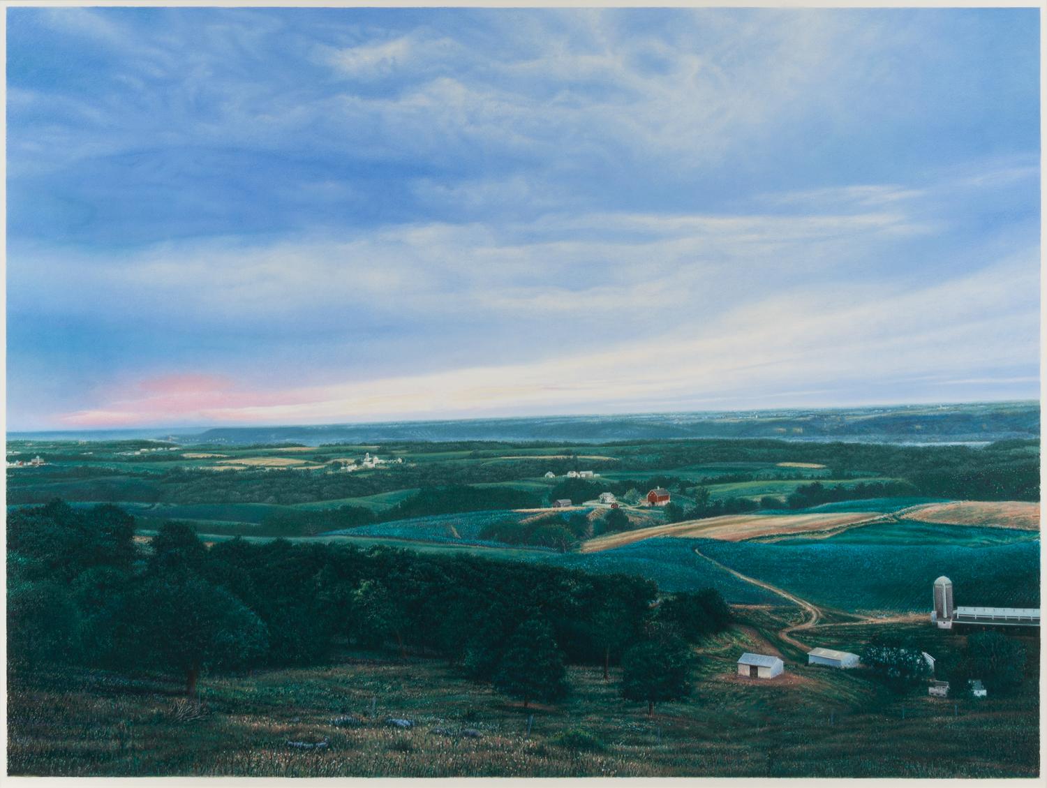 James Butler, (American, b. 1945), An Evening View from Ray-Mar, 1984